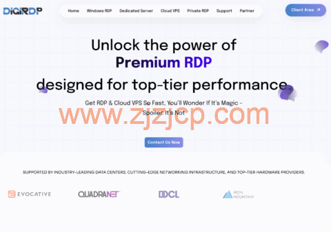 DigiRDP 洛杉矶高配 VPS：3 核 6G/80GB SSD/1Gbps@10TB，月付 $4.49 起